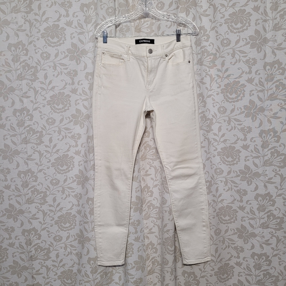 Express Mid Rise Stretch Leggings Size 4R/4R